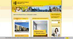 Desktop Screenshot of mietwohnzentrale-dd.de