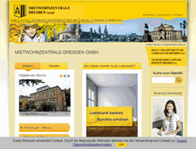 Tablet Screenshot of mietwohnzentrale-dd.de